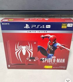 Spider-Man PS4 pro 1TB 2 controllers