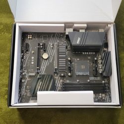 B550-A PRO MOTHERBOARD || BARLEY USED