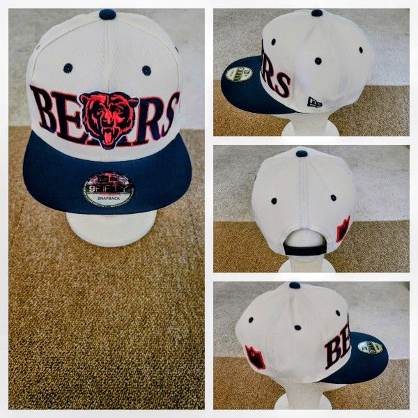 CHICAGO BEARS NFL FOOTBALL π SNAPBACK HAT.