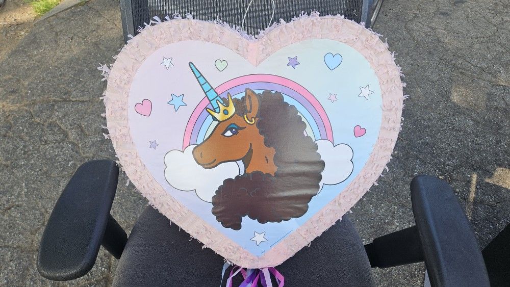 Black Unicorn Pinata