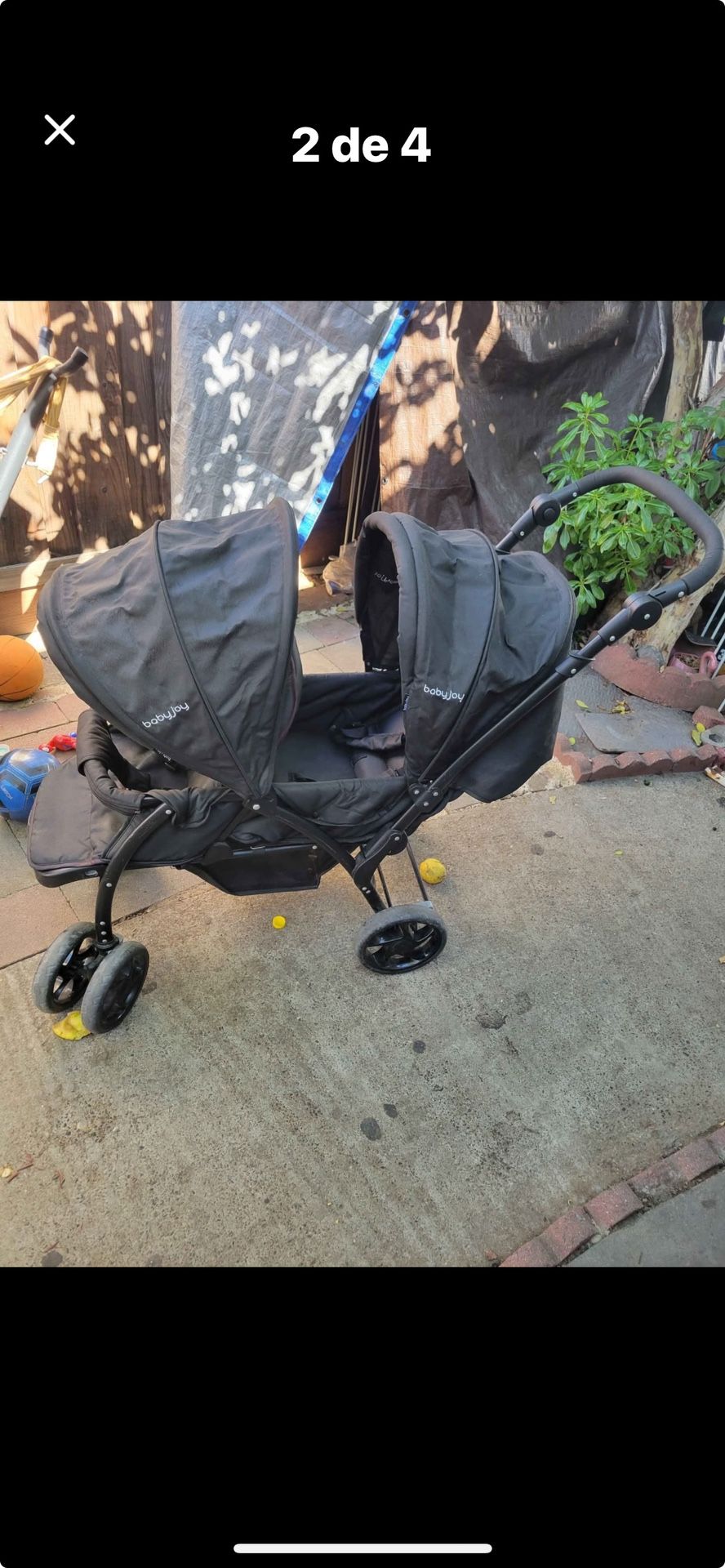 Baby joy Double Stroller