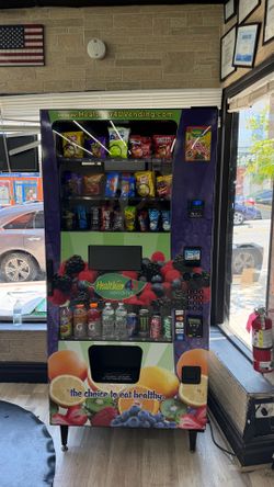 Healthier 4U Combo Vending Machine | Snack + Drink