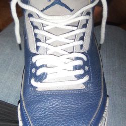 Jordan 3 Retro Blue Size 9.5