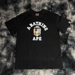 Black Burr Barry Bape Tee