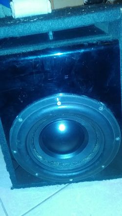 Strong speaker 12" sub single box