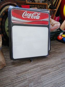 20x24 in coke whiteboard sign dry erase $25 Everson Washington