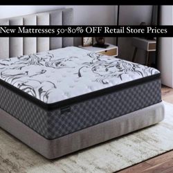 🛌 Brand New Beds 😃 Available Today!! Mattress Sale!
