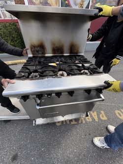 Commercial Stove With Oven