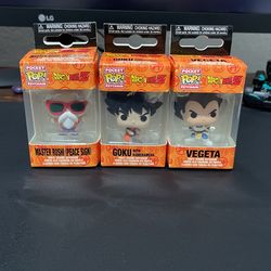 Funko Pop Dragón Ball Z Keychains