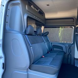 Dodge Ram Promaster Second Row Bench Seat and Partition Wall
