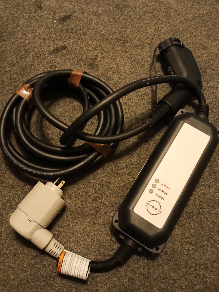 Nissan Leaf EV Charger Cord set 3XB3. 110&240 V 30 Amp. Model 296900