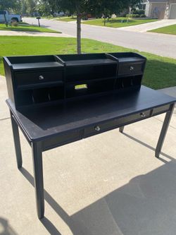 Desk and chair