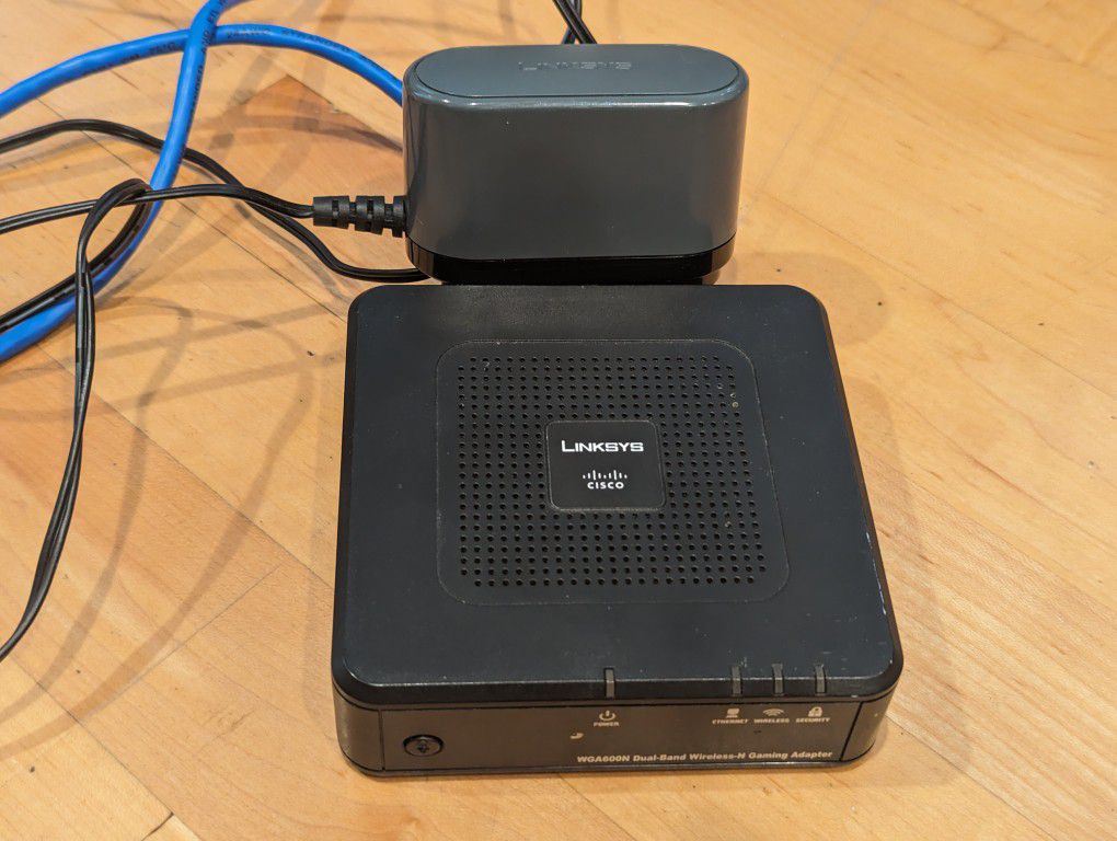Linksys Cisco Wga600n Wireless gaming adapter