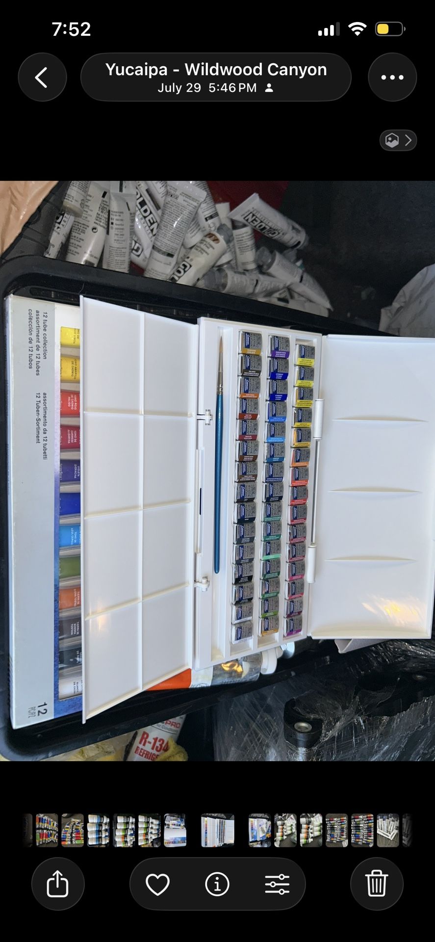 Brand New Watercolor Paints And Brushes