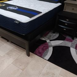 *Ad Special*---Emily Black Classic Bed And Dresser/Mirror Sets---Starting At $599---Delivery And Easy Financing Available 👍 