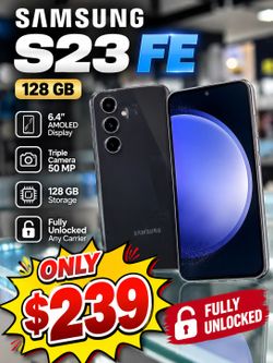 Samsung Galaxy S23 FE – 128GB – ONLY $239! 🔥