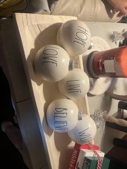 Rae Dunn ornaments
