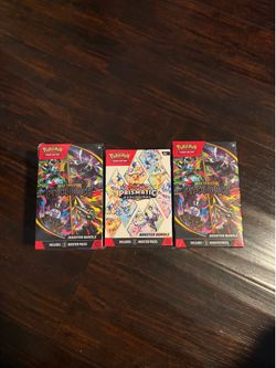 Pokemon Prismatic & Pitch Black Booster Bundles