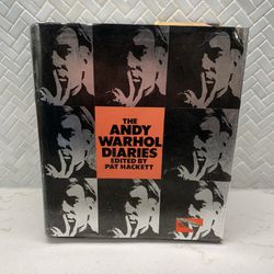The Andy Warhol Diaries 1st Edition 1989 Excel Condition Hardcover Artist Memoir