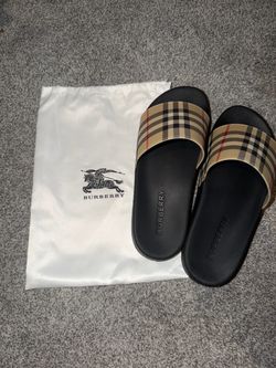 Burberry slides