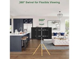TV Stand with Tripod Base