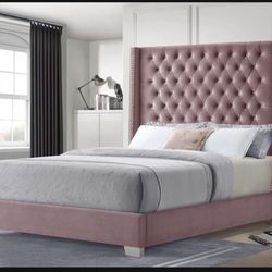 KING BED NEW $500 W/King Pillowtop Mattress $600 Free Delivery 
