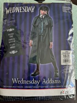 Wednesday Addams Kids Costume Size 10-12