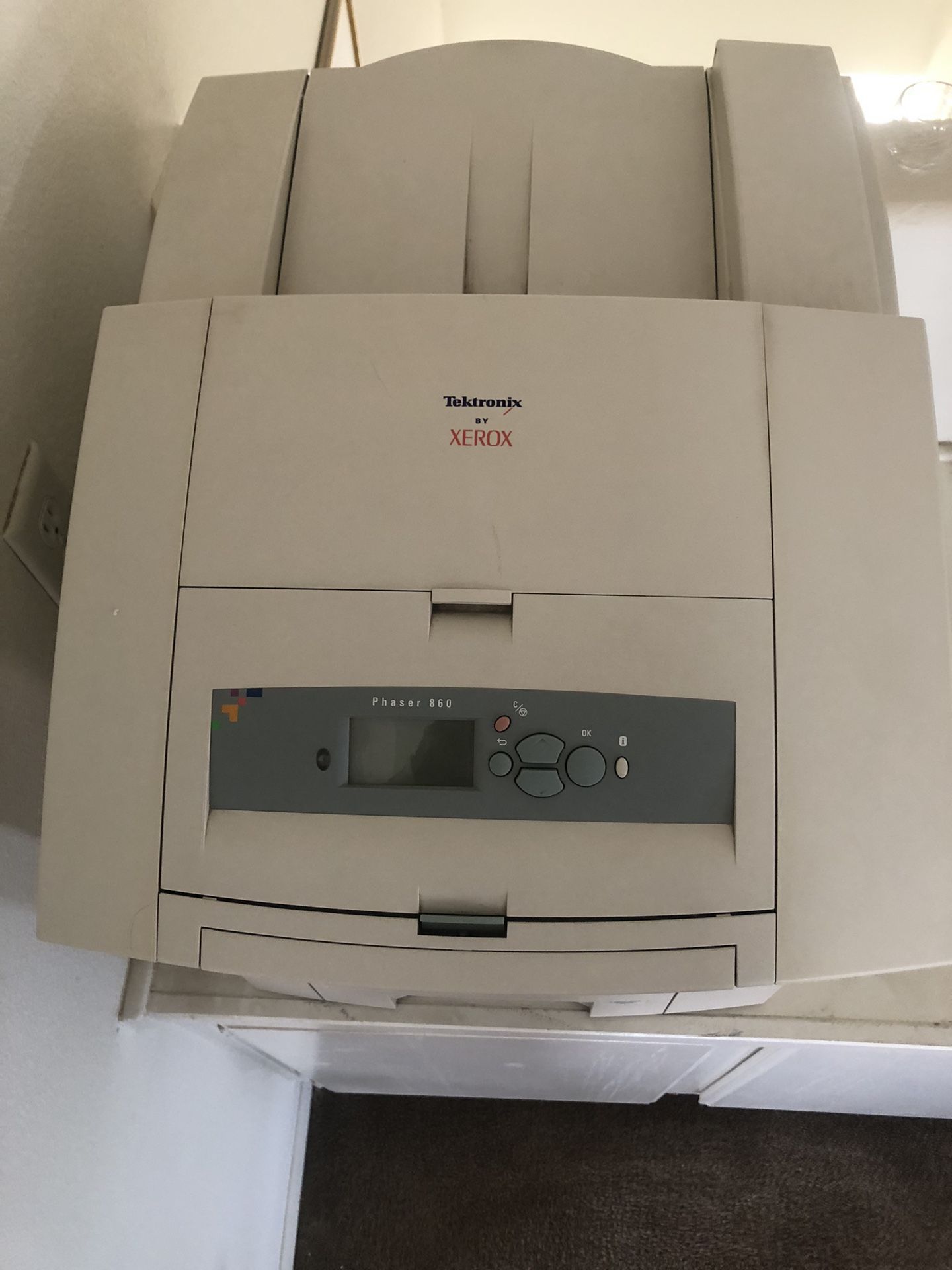 Tektronic By Xerox Phaser 860 Color Printer