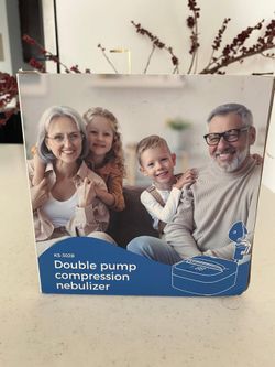 KS-302B Double Pump Compression Nebulizer Machine