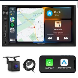 Car Stereo 7” Screen With Backup Camera  