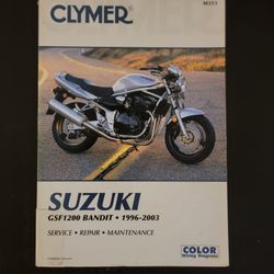 96'-03' Clymer Suzuki GSF1200 Bandit Motorcycle Service Repair Manual M353