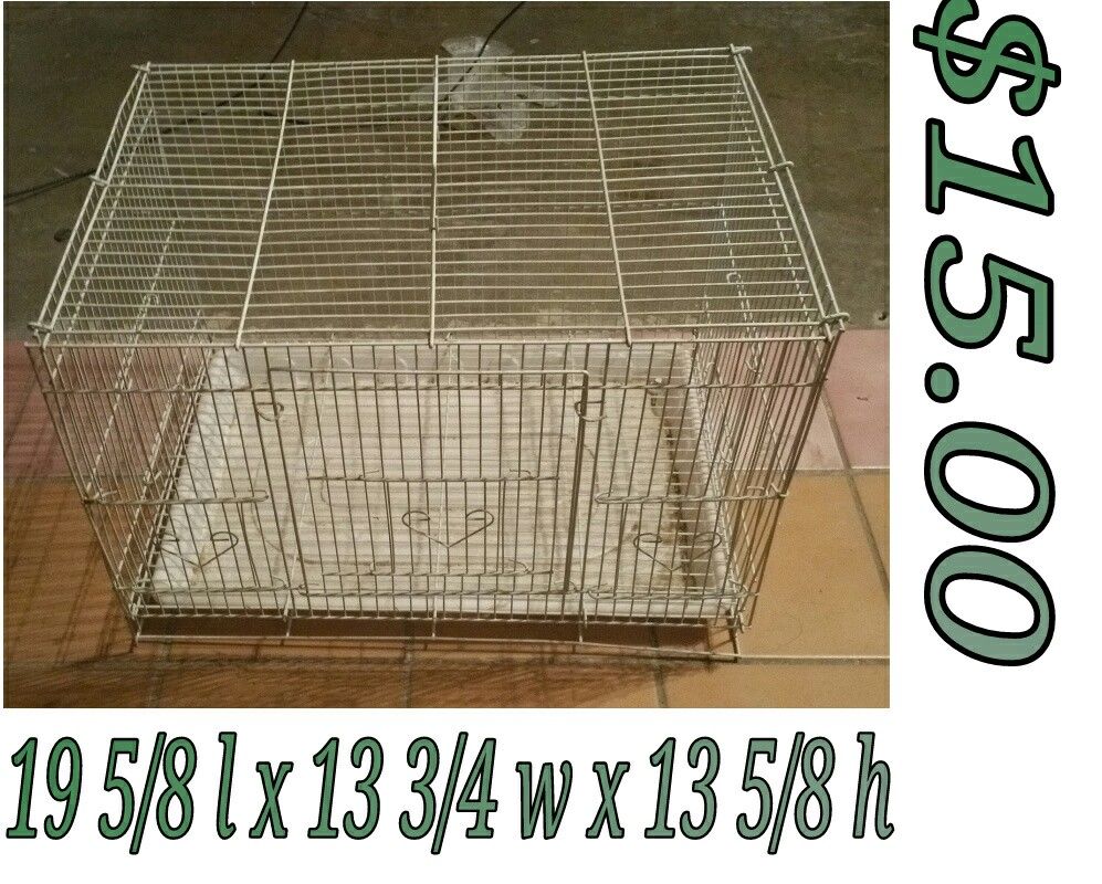 Used bird cage