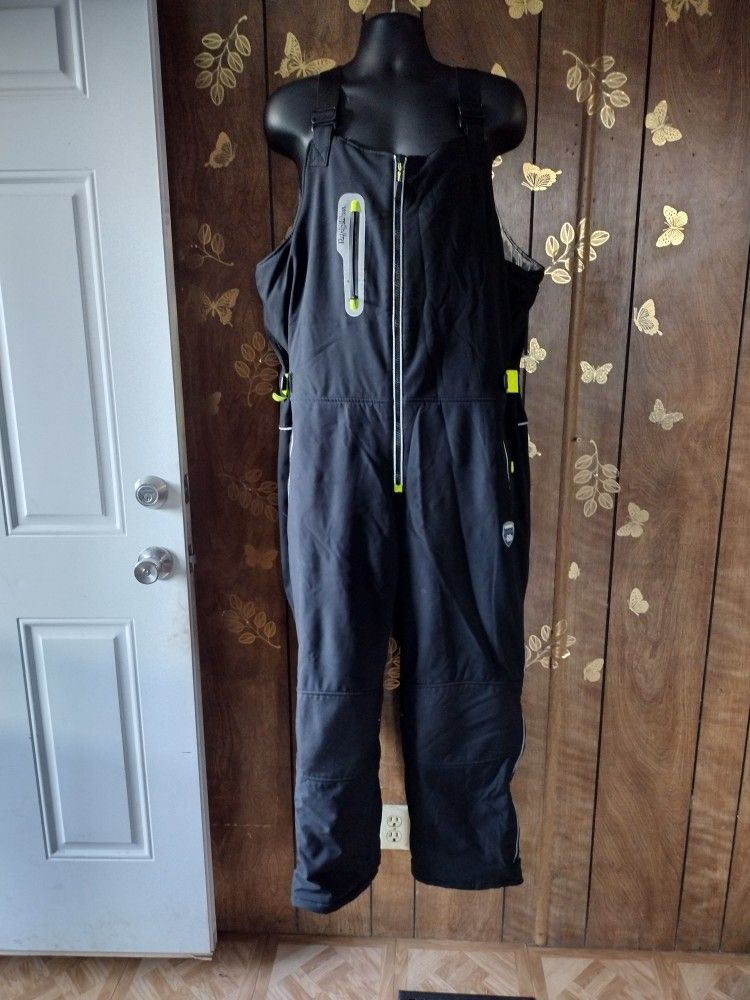 RefrigiWear Extreme Softshell Insulated Bib Size XLarge