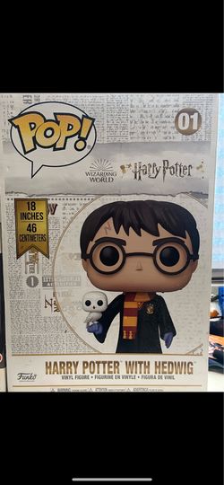 18” Funko Pop Harry Potter with Hedwig #01 Jumbo Figure