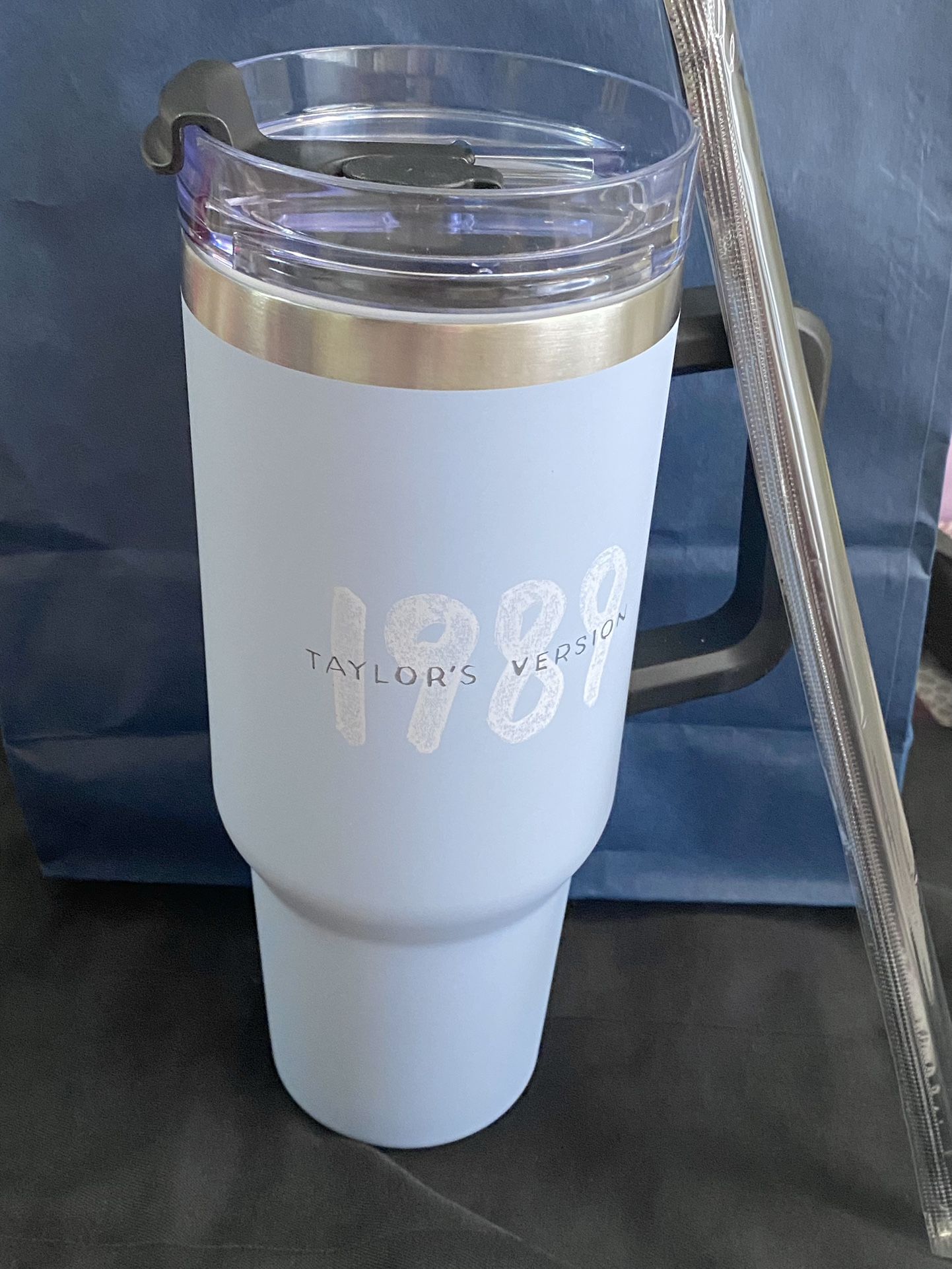 Capital One Taylor Swift 1989 Stanley Cup Inspired By Capital One Swifties  Merch Giveaway Stainless Steel Tumbler Twitter Travel Mug 2024 Taylors  Version - Laughinks