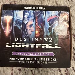 Destiny 2 Lightfall – Collector’s Edition Thumbsticks + Traveler Case (KontrolFreek)