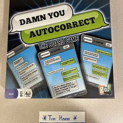 Damn You Autocorrect Board Game BRAND NEW SEALED! go! 2012