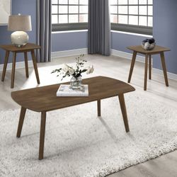 Brand New Coffee Table + 2 End Tables