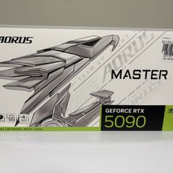 RTX 5090 White Aorus Master GPU