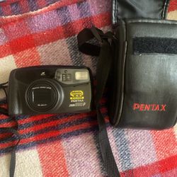Pentax Panorama Film Camera With Case
