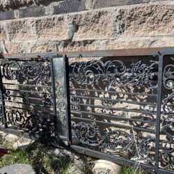 wrought iron door 