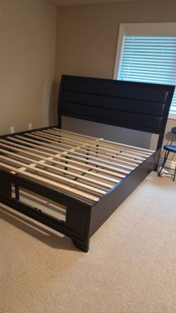 King size bed frame