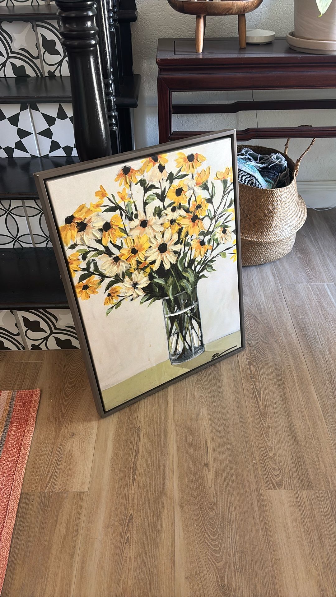 FLORAL OIL PAINTING