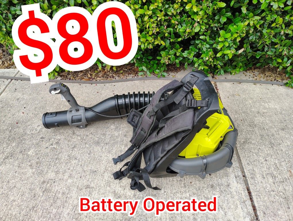 Ryobi 40V Whisper Series Backpack Leaf Blower