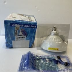 Mopzlink LED Pool Light with Remote XOO2J8F9FN