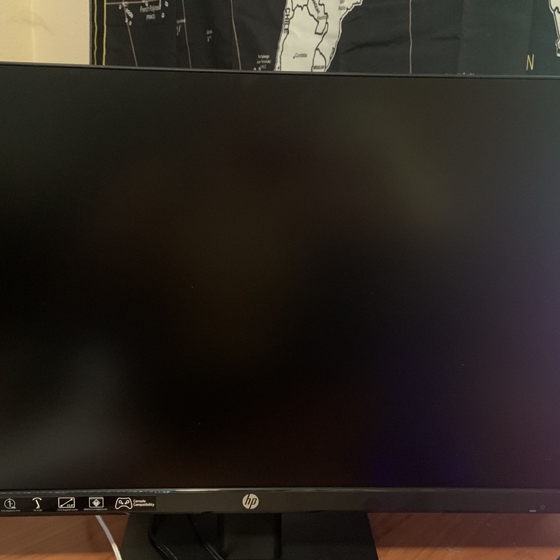 144HZ GAMING MONITOR HP X24I (CRACKED) BRAND NEW