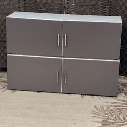 2 Ikea Besta Brown and white TV 📺 stands