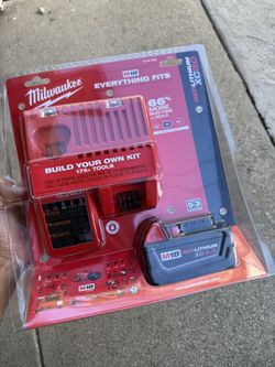 New Milwaukee Battery and Charger Set