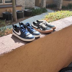 Lightly Worn, Youth Boys Shoes (Age 10-12) Refurbished