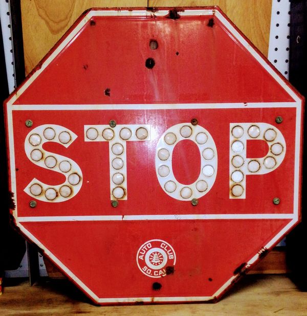 Vintage stop sign for Sale in Perris, CA OfferUp